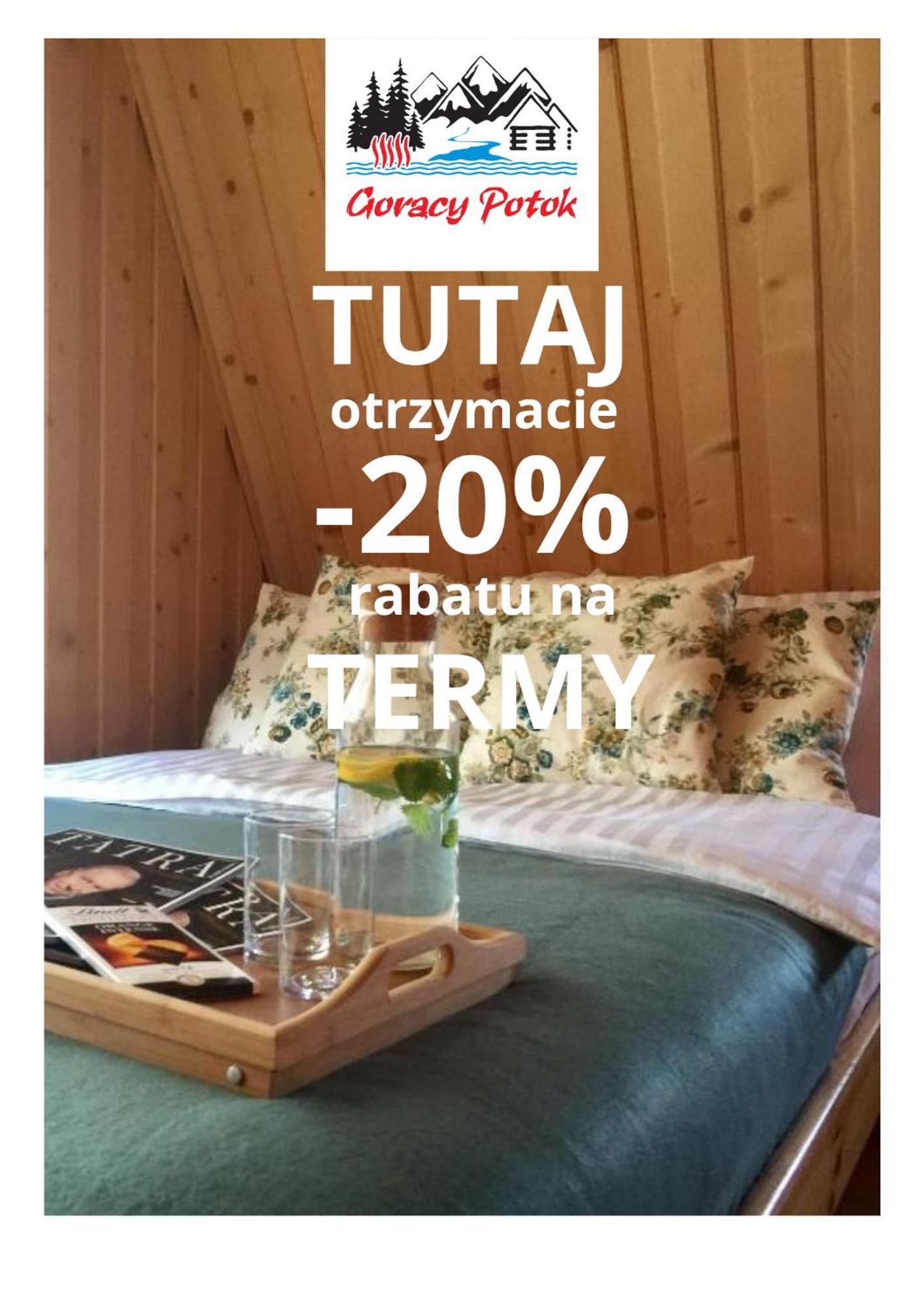 U Haliny - Blisko Term & Goracego Potoku Vila Szaflary Exterior foto